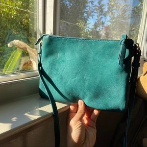 Old Navy Teal side satchel